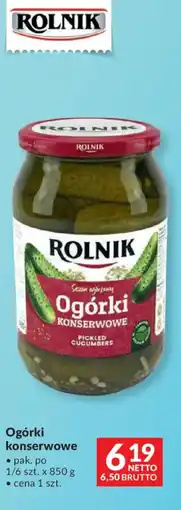Makro Ogórki konserwowe ROLNIK oferta