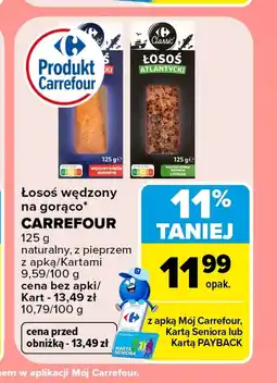 Carrefour Market Łosoś wędzony Carrefour oferta