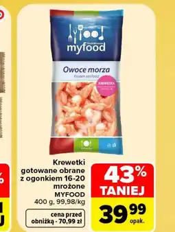 Carrefour Market Krewetki Myfood oferta