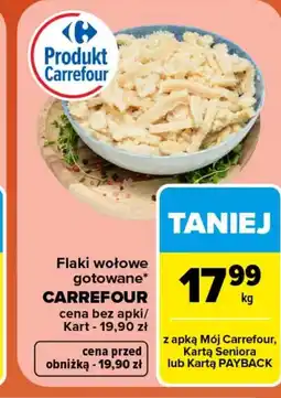 Carrefour Market Flaki wołowe Carrefour oferta