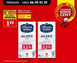 Biedronka Mleko Mleczna Dolina oferta