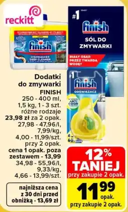 Carrefour Sól do zmywarki Finish oferta