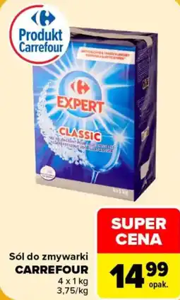Carrefour Sól do zmywarki Carrefour Classic oferta