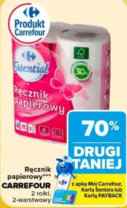 Carrefour Ręcznik papierowy Carrefour oferta