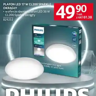 Plafon LED 17 W CL200 Sparkle Okrągły