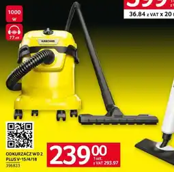 Selgros ODKURZACZ WD 2 PLUS V-15/4/18 oferta