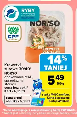 Carrefour Market Krewetki Norso oferta