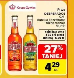 Carrefour Market Piwo Desperados oferta