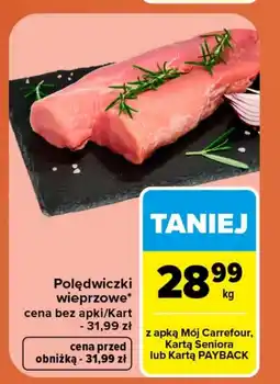 Carrefour Market Polędwiczki wieprzowe Carrefour oferta