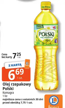E.Leclerc Olej rzepakowy Polski oferta
