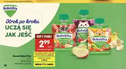 Delikatesy Centrum Deser jabłka i truskawki z bananem BoboVita oferta