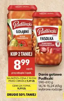 Delikatesy Centrum Danie gotowe Pudliszki oferta