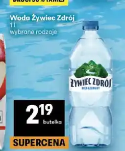 Delikatesy Centrum Woda Żywiec Zdrój oferta