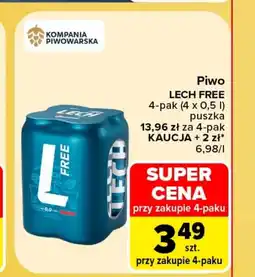 Carrefour Piwo Lech oferta