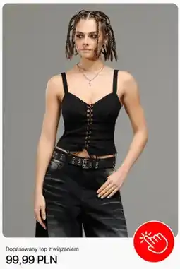 Cropp Dopasowany top z wiązaniem Cropp oferta