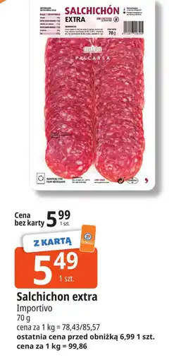 E.Leclerc Salchichon extra Palcarsa oferta