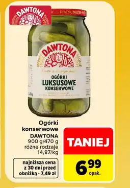 Carrefour Ogórki konserwowe Dawtona oferta