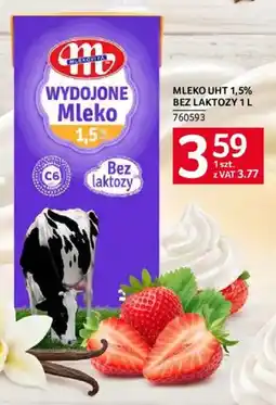 Selgros Mleko Wydojone Mleko 1,5% Bez Laktozy oferta