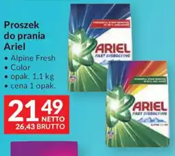 Makro Proszek do prania Ariel Alpine Fresh Color oferta