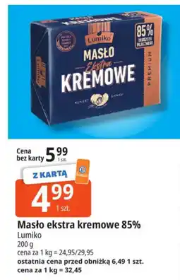 E.Leclerc Masło ekstra kremowe 85% Lumiko oferta