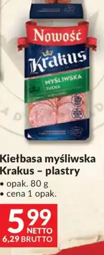 Makro Kiełbasa myśliwska Krakus - plastry oferta