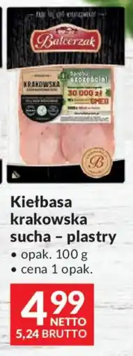 Makro Kiełbasa Krakowska Sucha oferta