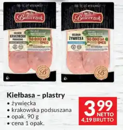 Makro Kiełbasa Balcerzak - plastr oferta
