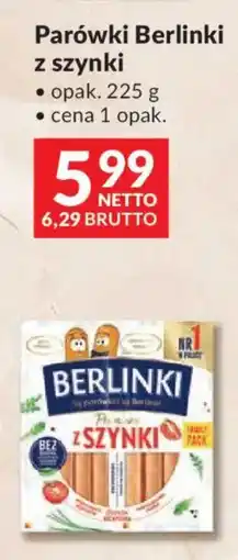 Makro Parówki Berlinki z szynki oferta