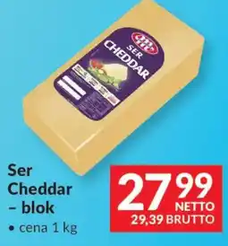 Makro Ser Cheddar - blok oferta