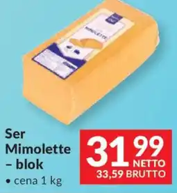 Makro Ser Mimolette - blok oferta