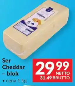 Makro Ser Cheddar - blok oferta