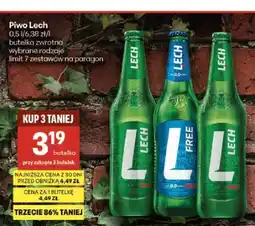 Delikatesy Centrum Piwo bezalkoholowe Lech oferta