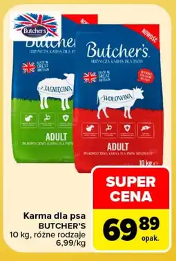 Carrefour Karma dla psa Butcher's oferta