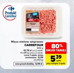 Carrefour Mięso mielone Carrefour oferta