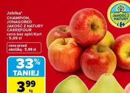 Carrefour Jabłka Champion, Jonagored oferta