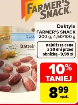 Carrefour Daktyle farmer's snack oferta
