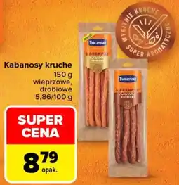 Carrefour Kabanosy Kruche Tarczyński oferta