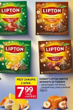 Selgros Herbaty Lipton Winter Moments oferta
