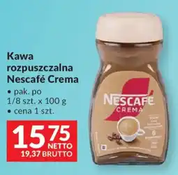 Makro Kawa rozpuszczalna Nescafé Crema oferta