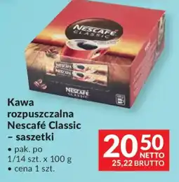 Makro Kawa rozpuszczalna Nescafé Classic oferta