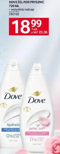 Selgros Dove Żel pod prysznic oferta