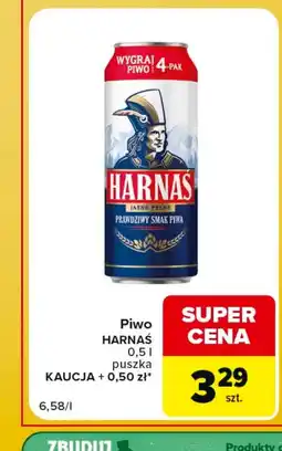 Carrefour Market Piwo Harnaś oferta