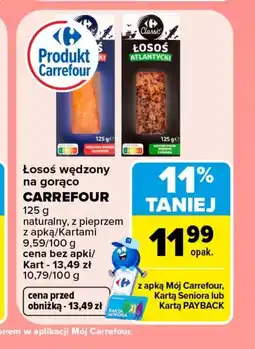 Carrefour Market Łosoś wędzony Carrefour oferta