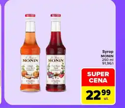 Carrefour Market Syrop Monin oferta