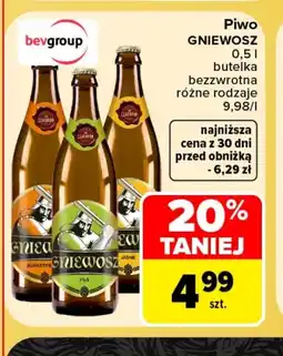 Carrefour Market Piwo Gniewosz oferta