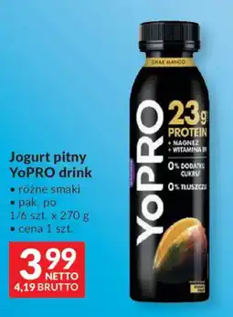 Makro Jogurt pitny YoPRO drink oferta