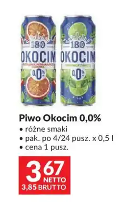 Makro Piwo Okocim 0,0% oferta