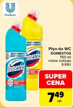 Carrefour Płyn do WC Domestos oferta