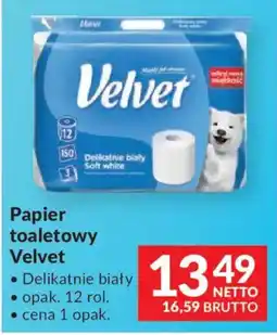 Makro Papier toaletowy Velvet oferta
