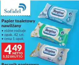 Makro Papier toaletowy nawilżany Regina oferta